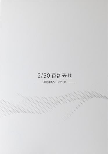 2/50色紡天絲