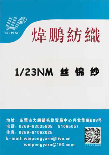 1/23NM絲錦紗