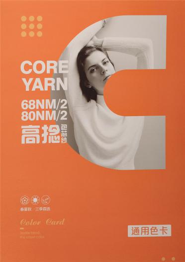 80NM/2高捻包芯紗