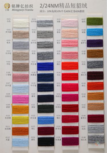2/24NM精品短貂絨 