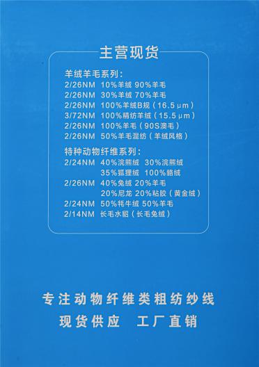 2/26NM 100%羊絨