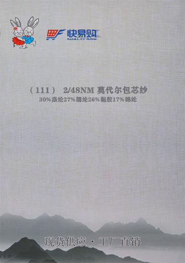 111）2/48NM莫代爾包芯紗