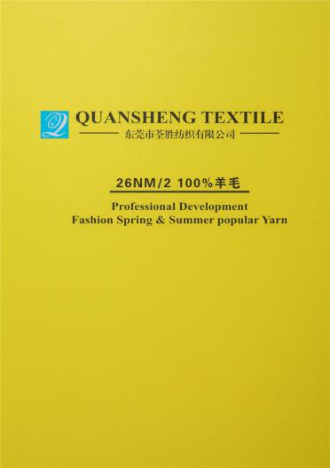 26NM/2 100%羊毛