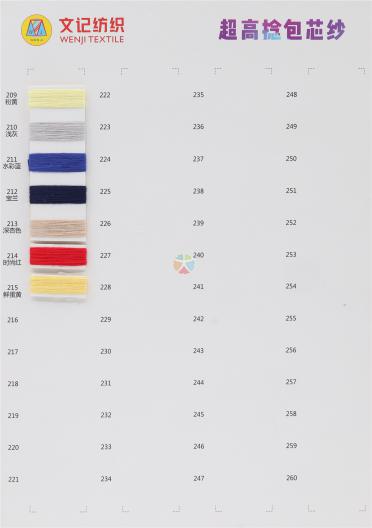 50NM/2 超高捻包芯紗