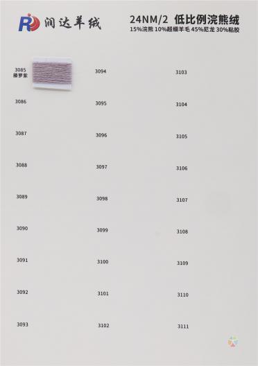 24NM/2 低比例浣熊絨