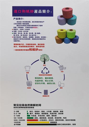 AKZ進口和紙紗全系列