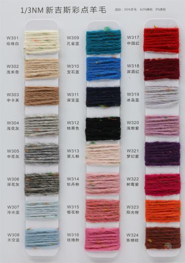 1/3NM 新吉斯彩點羊毛