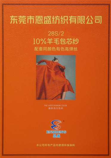 28S/2 10%羊毛包芯紗