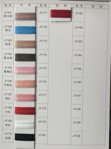 色紡絢彩麻絲