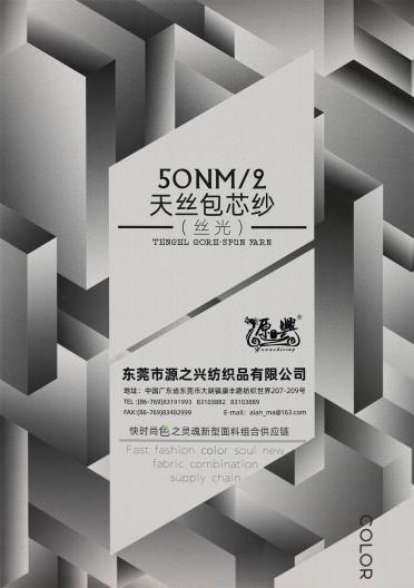 50NM/2 TENCEL CORE-SPUN YARN 50NM/2 天絲包芯紗（絲光）