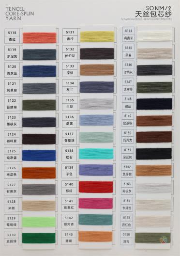 50NM/2 TENCEL CORE-SPUN YARN 50NM/2 天絲包芯紗（絲光）