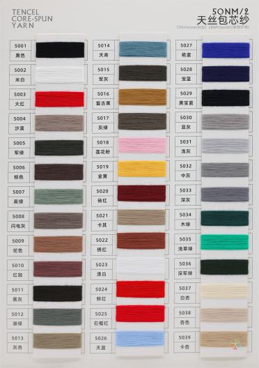 50NM/2 TENCEL CORE-SPUN YARN 50NM/2 天絲包芯紗（絲光）