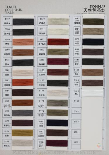 50NM/2 TENCEL CORE-SPUN YARN 50NM/2 天絲包芯紗（絲光）