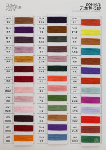 50NM/2 TENCEL CORE-SPUN YARN 50NM/2 天絲包芯紗（絲光）