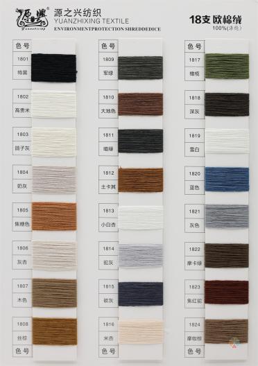 18支EUROPEAN COTTON VELVET 18支歐棉絨