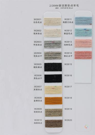 新吉斯彩點羊毛